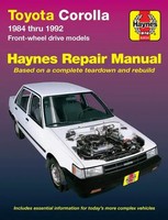 Haynes Publishing | Toyota Corolla FWD (1984-1992) Haynes Repair Manual (Usa)