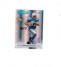 REGGIE WAYNE 2007 Playoff Platinum HOLOFOIL 1/1 Out-of-Pack Quality