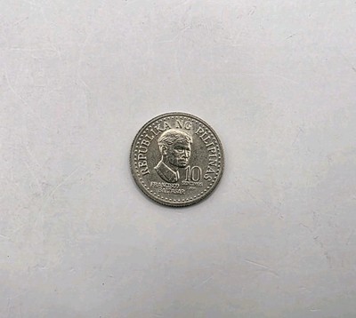 1982 Philippines 10 Sentimos Ang Bagong Lipunan Series.Francisco Baltasar.UNC