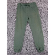 Jordan Boys XL Green Fleece Jogger Sweatpants Jumpman Logo Sage 13-15Y