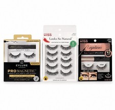 Lash Bundle Lot Of 3 - Magnetic Sets 2 & Natural Lashes New In Box FAST SHIP