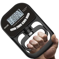 Bytex Hand Dynamometer Grip Strength Trainer - Electronic Hand Grip Strength Tes