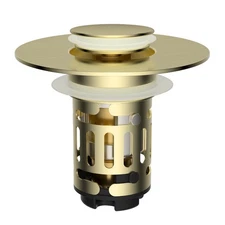 Universal Bathroom Sink Plug Stopper Wash Basin Core Bounce Pop Up Drain Filter