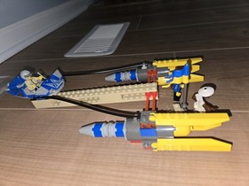 LEGO STAR WARS 7141 NABOO FIGHTER 100% Complete With Correct Figures Vintage