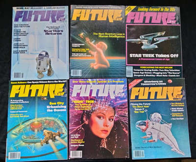 FUTURE LIFE MAGAZINE LOT 1981 SCIENCE FICTION SCI-FI 6X MAGAZINE LOT STAR WARS