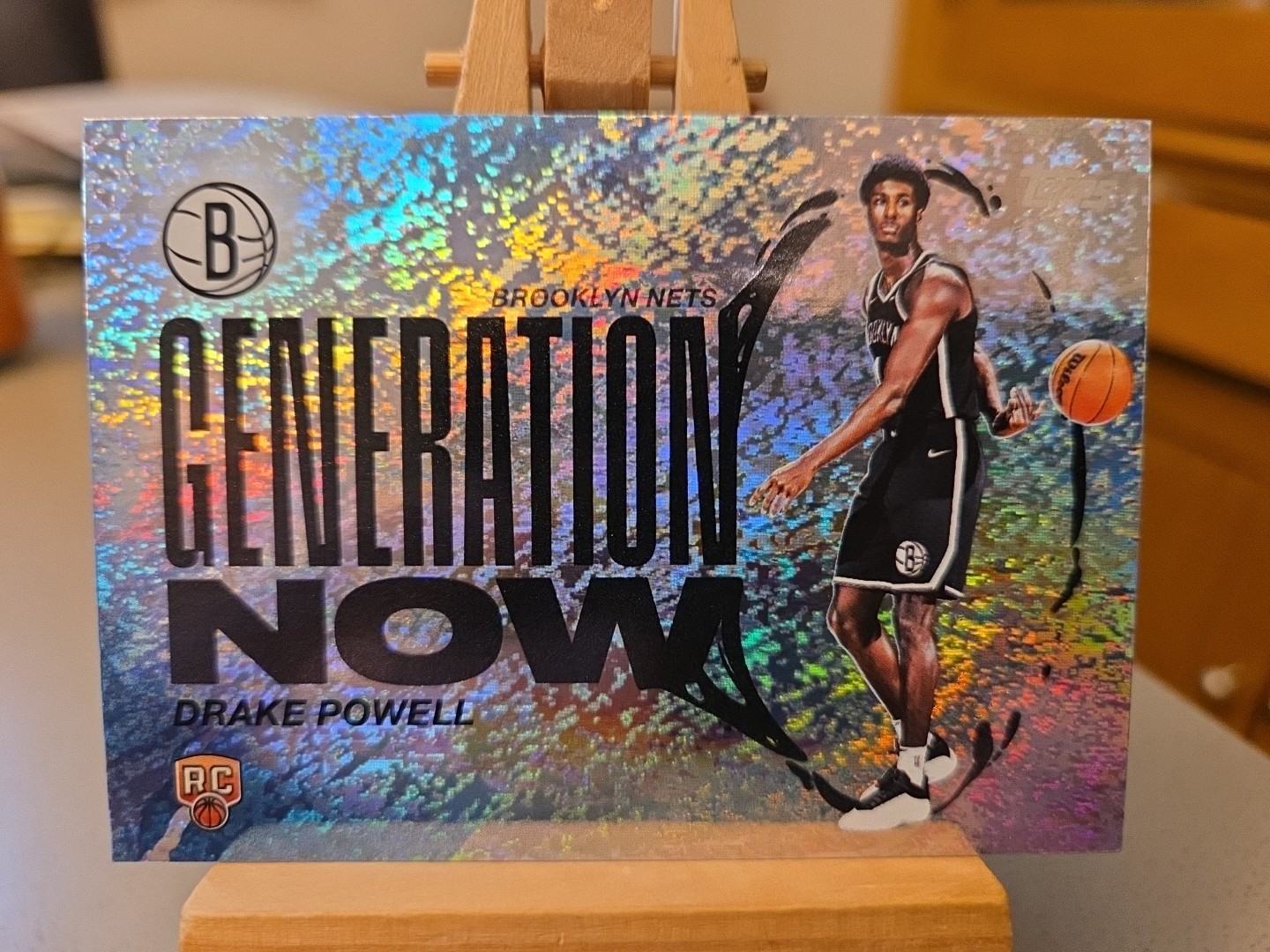 Drake Powell Topps 2025 Generation Now Shimmer Foil Rookie Card