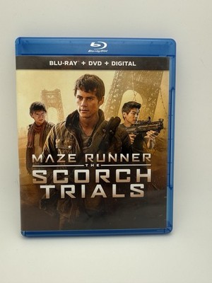 Maze Runner: The Scorch Trials Blu-ray DVD Digital Dylan O'Brien Widescreen