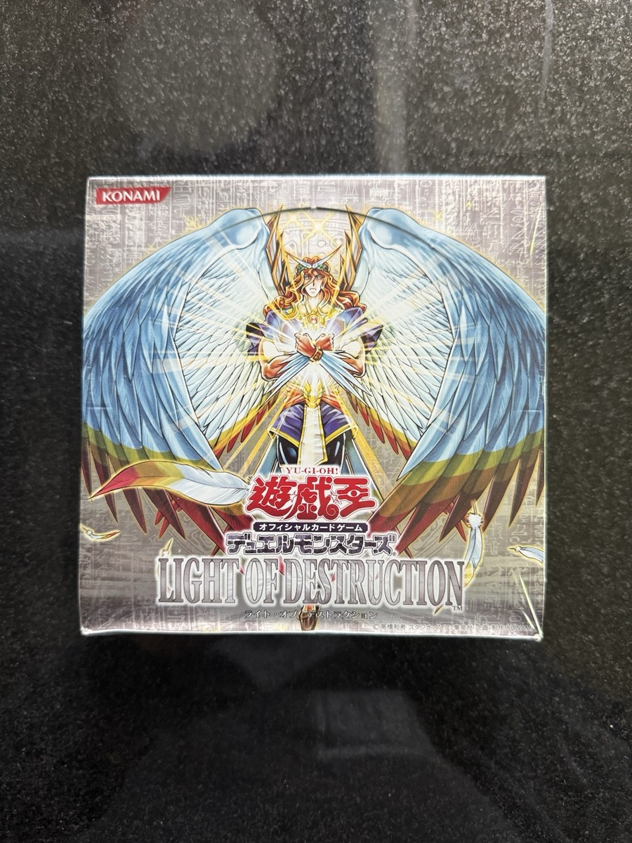 Yu-Gi-Oh - Light Of Destruction, 30ct Booster box, SEALED, JAPAN