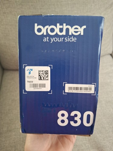 Nuevo Cartucho de Tóner Original Brother 830 TN830 Negro Rendimiento Estándar 1200 Páginas - Imagen 4 de 13