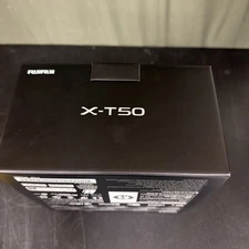 Fujifilm X-T50 Digital Camera (Body Only, Charcoal Silver)