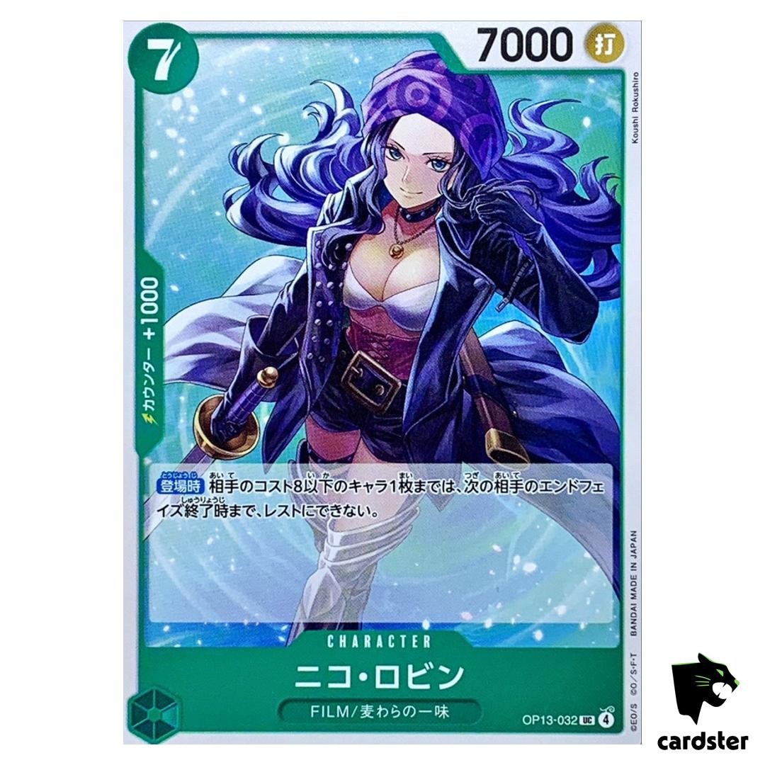 Nico Robin UC OP13-032 Carrying on His Will One Piece Japanese | eBay
