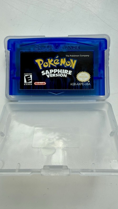 Pokémon Sapphire Version Nintendo Game Boy Advance Pokémon Series NTSC-U/C E