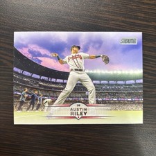 Stadium Club Austin Riley Atlanta Braves Baseball Trading Card