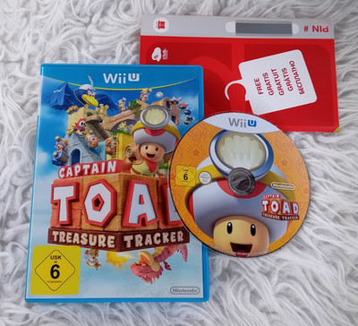 Nintendo Wii u Spiel - Captain Toad: Treasure Tracker - sehr guter Zustand -