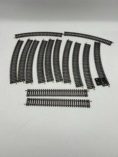 LOT of 14 ATLAS HO GAUGE SCALE TRAIN TRACK 12 curve 2 Straight