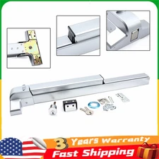 Door Push Bar Panic Heavy Duty Commercial Rim Exit Device Emergency Hardware New