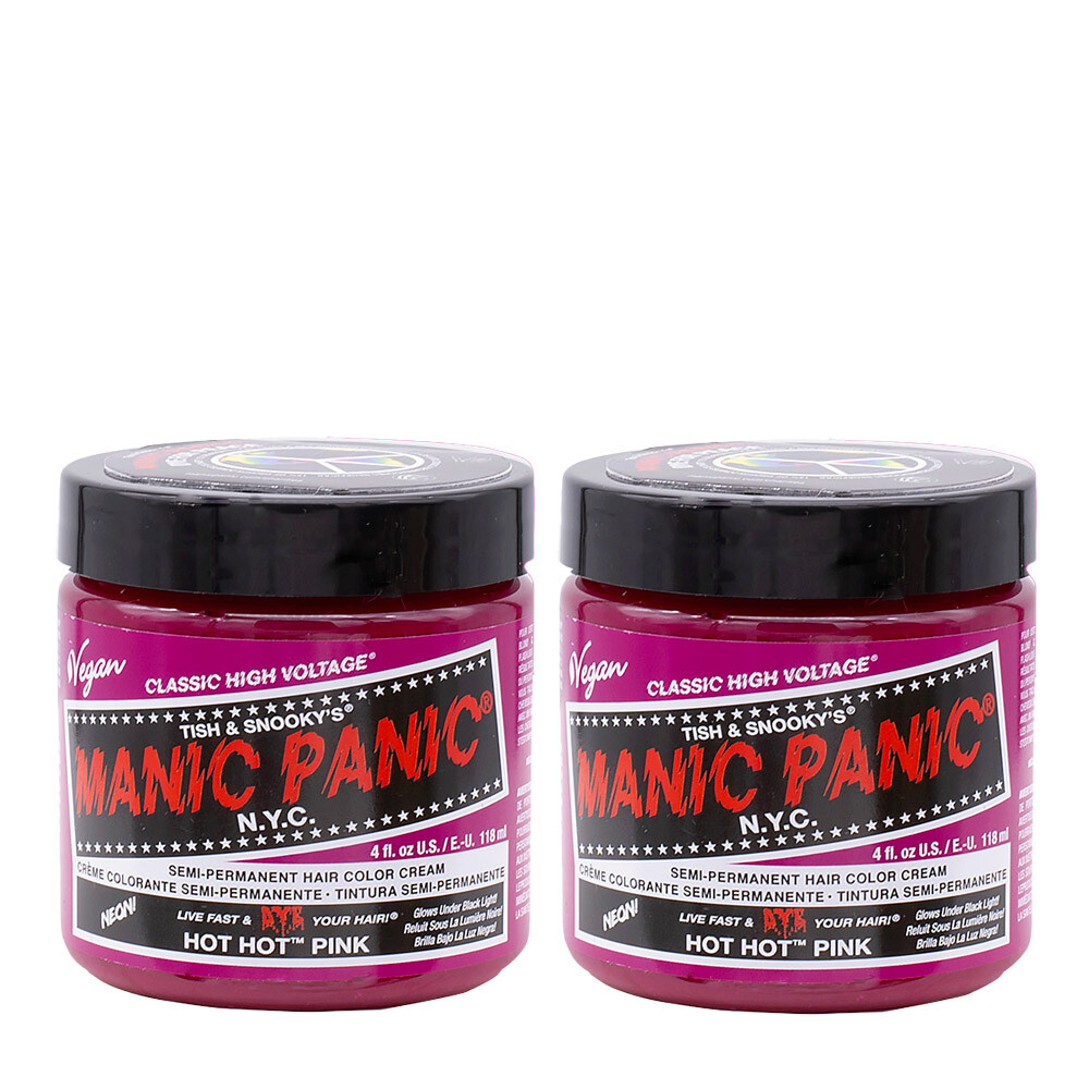 Manic Panic Classic High Voltage Hot Hot Pink 118ml X2