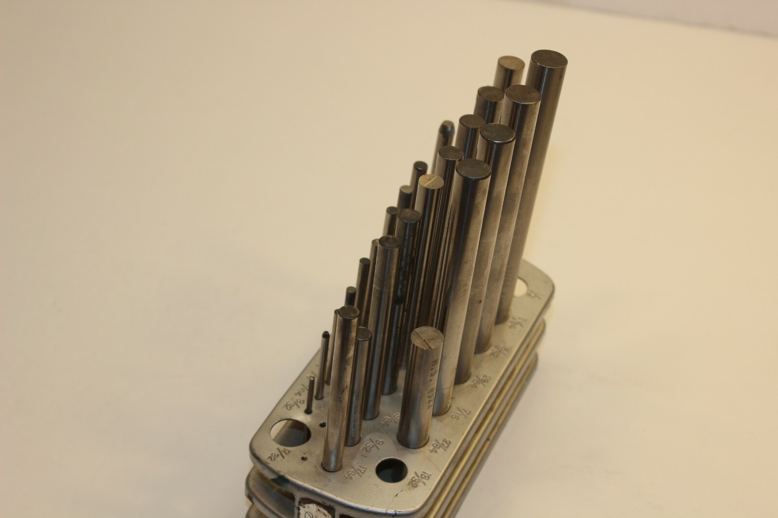 R.L Spellman MFG Fractional Transfer Punch Set HSS Urbana OHIO Wire