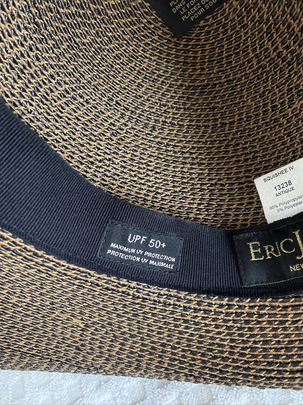 Eric Javits New York Squishee Hat IV Antique Blac… - image 10