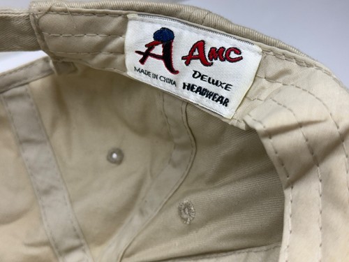 Vintage 90’s Dodge Ram StrapBack Hat AMC Deluxe Headwear Cap Beige Truck READ - Picture 17 of 17