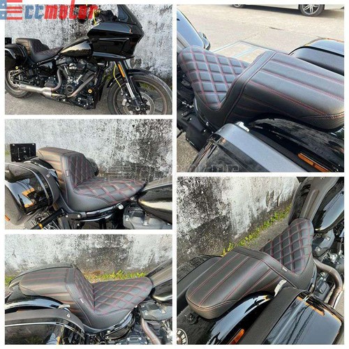 2-Up Seat For Harley Low Rider ST FXLRST FXLRS FXLR Sport Glide FLSB 2018-2025 - Picture 2 of 10
