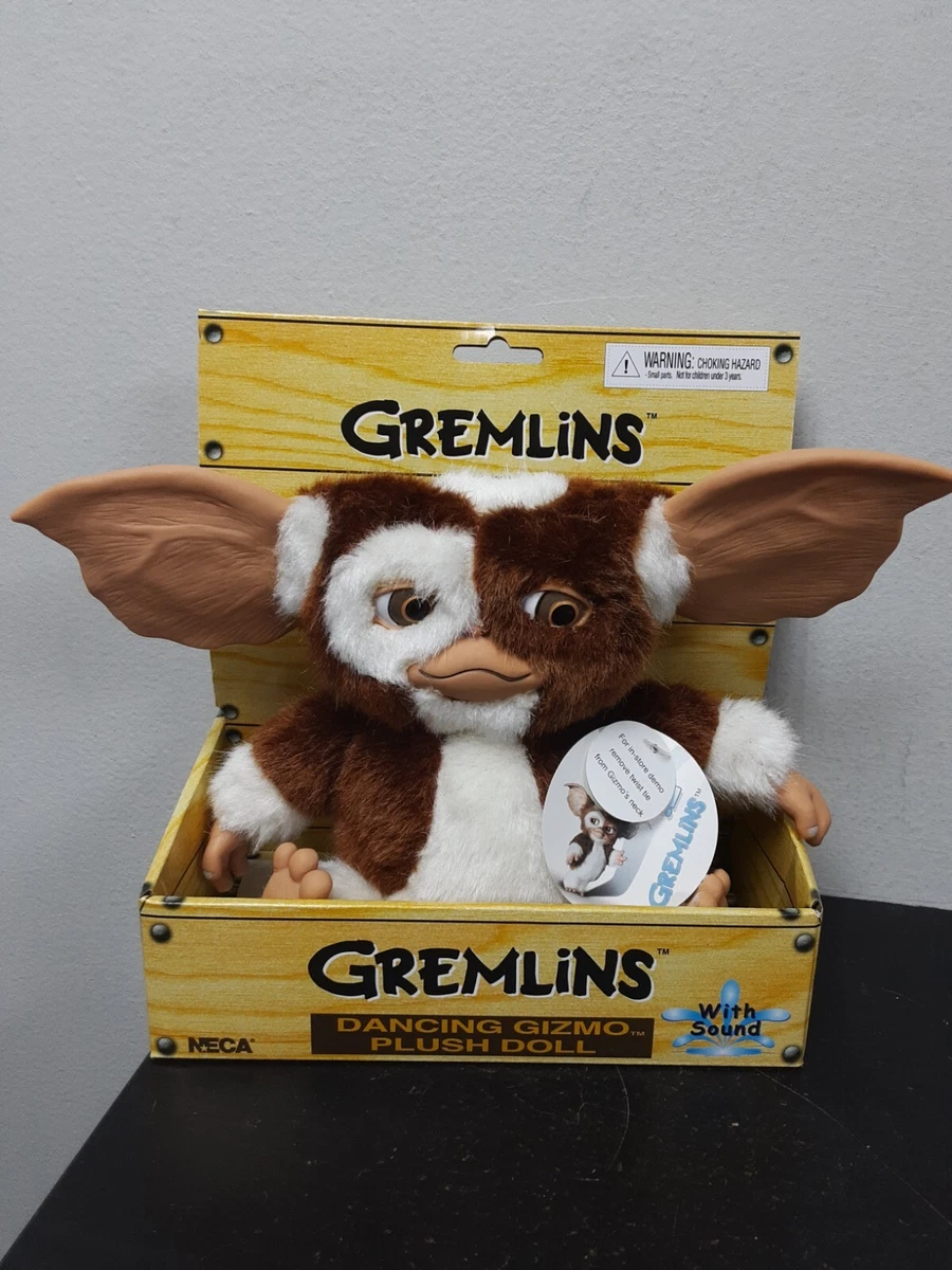 NECA Gremlins Gizmo Singing Dancing 7 Plush Mogwai Battery Operated Doll  Toy