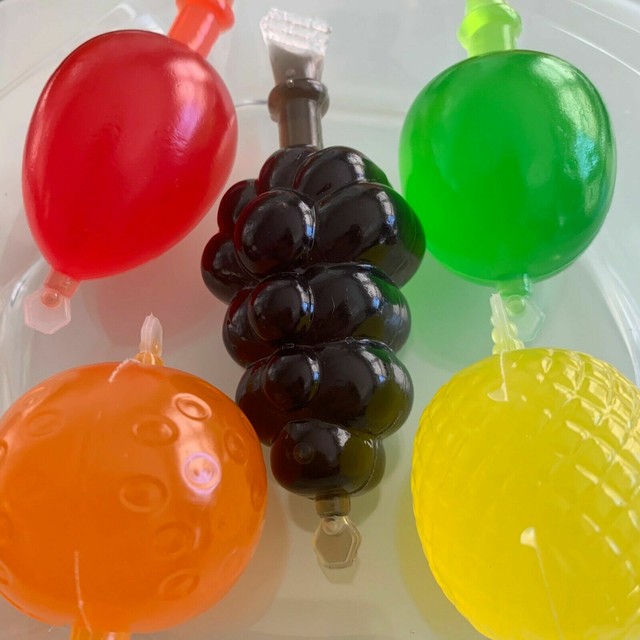 DelyGely Jellies TikTok Fruit 5 Flavored Jelly Candy Pcs Challenge