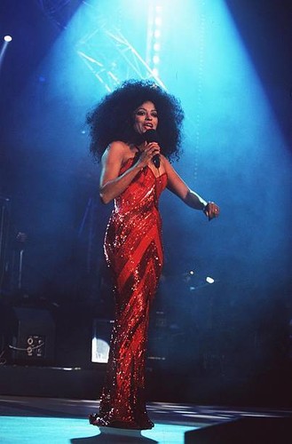 Diana Ross at the German Film Award Ceremony in Berlin 060697 1997 Old Photo