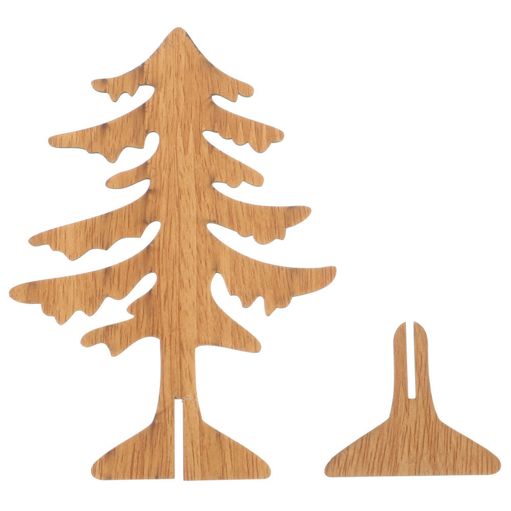 Mini Desktop Cross Xmas Tree DIY Blush Decor Small Christmas Trees eBay