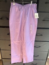 Cherokee Workwear Originals Missy Fit XS Pull-on Scrub Pants 4001 Orchid Purple