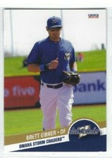 2015 Omaha Storm Chasers (Triple-A Kansas City Royals) Brett Eibner