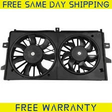1Pcs Radiator Condenser Cooling Fan Assembly For 2006-2007 Chevrolet Monte Carlo