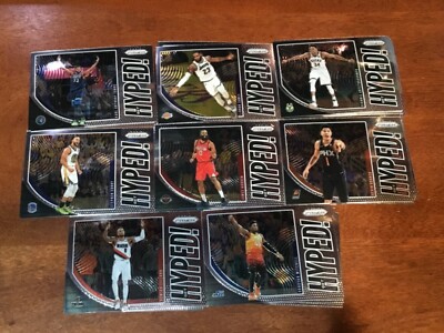 2019-20 PRIZM YOU PICK HYPED NBA FINALISTS INSERTS LEBRON GIANNIS CURRY