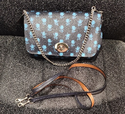 Coach Ruby Badlands Floral Mini Leather Crossbody 9