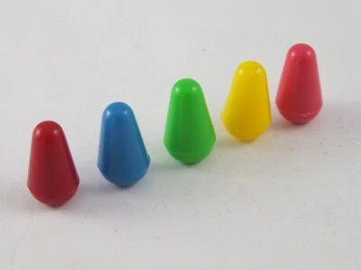 GUITARS ELECTRIC Schalter Spitze für Ibanez Gitarre 3mm Breit Schlitz für 3 Weg Schalter 5 Farben