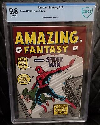 AMAZING FANTASY #15 FACSIMILE EDITION / 1ST APP SPIDER-MAN (MARVEL, 2019)  NM