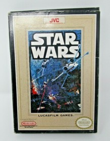 Star Wars - Nintendo NES 1991 JVC - Game with Box 