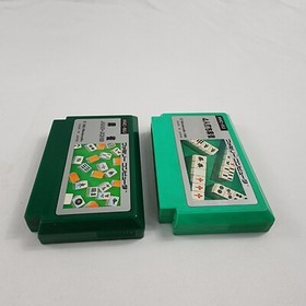 Mahjong & 4 Player Mahjong (Nintendo Famicom) Japan Import US Seller Game Lot VG