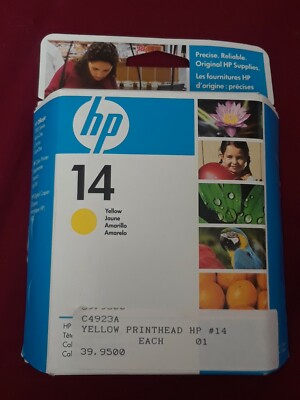 Hp 14 Yellow Ink Officejet C4923a color printer