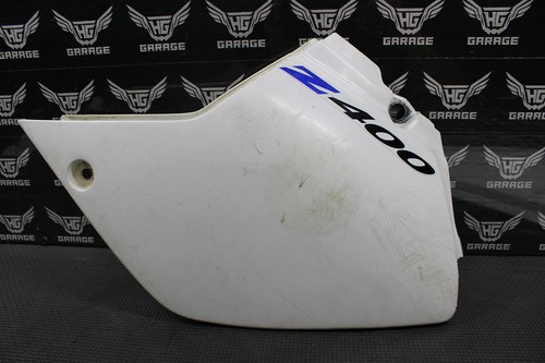 2000 SUZUKI 00-04 DRZ400 OEM WHTE PLASTIC AIRBOX COVER & LEFT SIDE NUMBER PLATE - Picture 13 of 13
