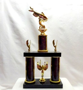 CATFISH TROPHY CATFISH FISHING TROPHY 2 POSTER TROPHY METAL CAT FISH FIGURE | eBay