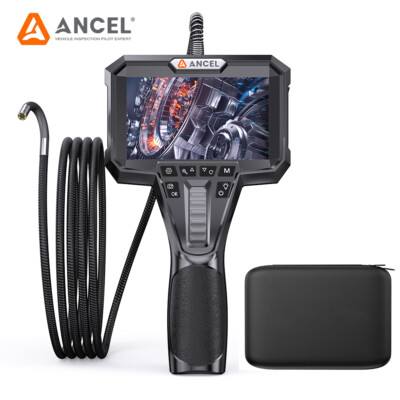 ANCEL 2-Way 210° Articulating Borescope Industrial Endoscope Inspection Camera