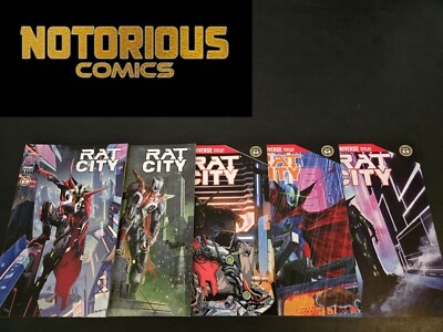 Rat City 1 2 3 4 5 Complete Comic Lot Run Set Spawn Image Collection