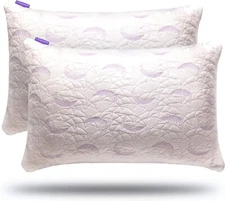 Shredded Memory Foam Pillow for Sleeping - Adjustable & Cooling Pillow QUEEN