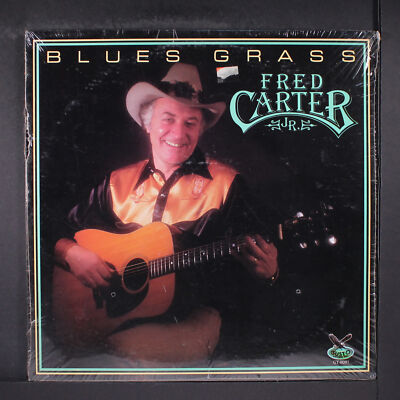 FRED CARTER, JR.: blues grass GUSTO 12'' LP 33 RPM Sealed