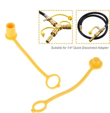 Propane Natural LP Gas Dust Cap Plug Cover Quick Disconnect Connection Fittings