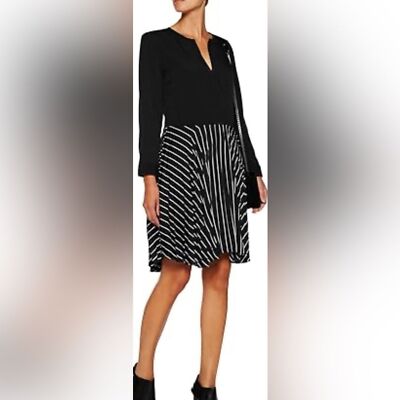 sandro black and white dress Sandro main image 0