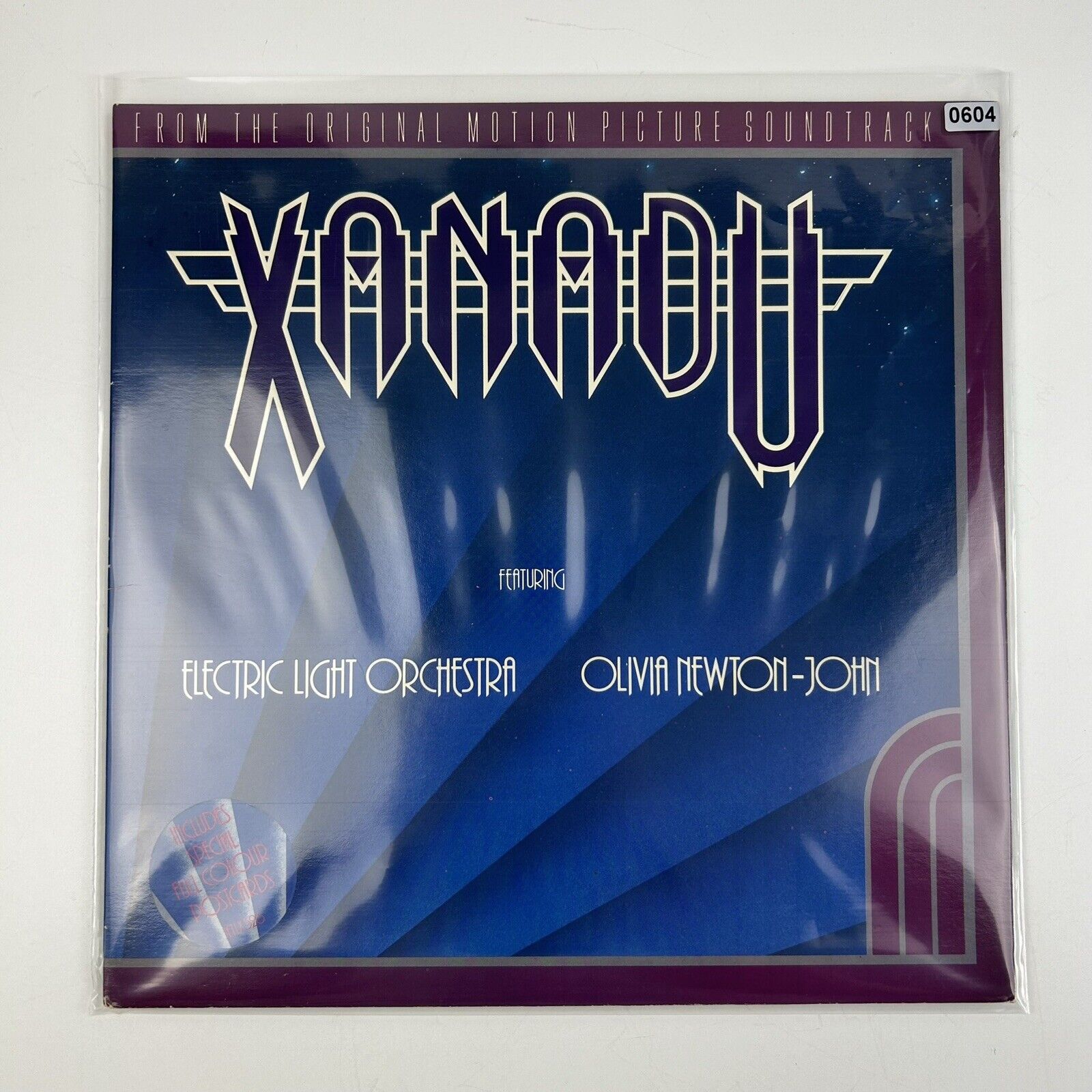 Xanadu - Electric Light Orchestra & Olivia Newton John Vinyl Record & Postcards