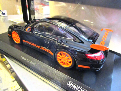 Minichamps 155062121 PORSCHE 911 GT3 RS – 2007 – BLACK 1/18