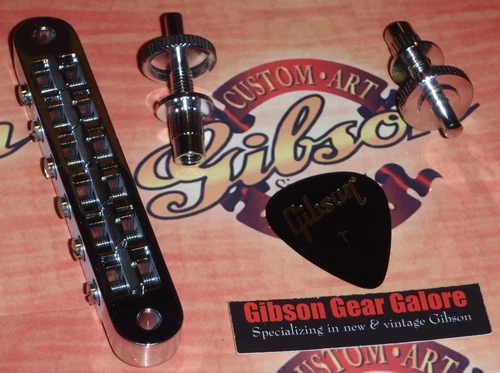 Gibson Les Paul Bridge Nashville Chrome Tune-o-matic Guitar Parts Custom SG T PW